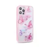 Custodie per cellulari con paraurti Bling Clear Butterfly per iPhone 12 11 Pro Max Mini XR XS X 8 7 6 Plus