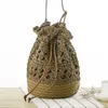 the New Crocheted Woven Bag Japanese Knit Bag Small Capacity Tourism and Leisure Beach Women's Backpack Q0528