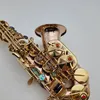 YSS-875EX Saxophone Сопрано B плоский фосфор Бронзовый материал с корпусом в мундштуке тростника.