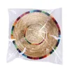 Cat Costumes Mini Puppy Dog Straw Woven Sun Hat High Style Mexican Pet Sombrero Adjustable Buckle Cute Hawaii