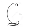 Candlestick holder H33cm Spiral Bottom Ornament Display Stand Iron Hanging Rack Holder For Plant Christmas Candlestick Home H23cm DHP20