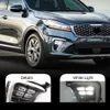 2pcs pour Kia Sorento SX 2018 2019 2020 LED DRL FOG LAMPE DAYIME DAYNIGNE LUMIN