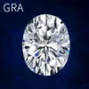 100% echte losse edelsteen moissanite 0.5ct 4 * 6mm d kleur vvs1 ovale vorm uitstekende gesneden edelsteen voor diamant ring sieraden