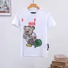 Erkekler T-Shirt Tasarımcı Philipps Kadınlar Sade Erkekler Tasarımcı Kafatası 21ss Tasarımcı Pleins Üstler Phillip Diamond T Shirts Tshirt kapüşonlu ceket şort pp tee bur 371