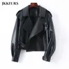 18 Colours Women's Genuine Leather Jacket Fashion Many Colors Leather Bomber Coat Lady Sheepskin Outerwear S7547 210909
