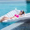 Presentomslag Flytande simningsring för vuxen fjäril/skal Uppblåsbar madrass Bed Raft Pool Party Toys