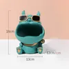 1pc cool hund figur Big mun hund katter förvaringslåda nyckel telefon choklad godis lagring korg hem dekor vardagsrum ornament c04920887