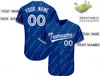 Maillot de baseball personnalisé imprimé personnalisé cousu à la main LANN maillots de baseball hommes femmes jeunes