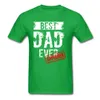 Papa toujours. T-shirt approuvé pour la fête des pères T-shirts pour hommes 100% coton Tops drôles Lettre Tees Europe Vêtements Noir 210629