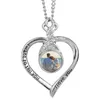 Thermique Transter Sublimation Blancs Colliers DIY Coeur Aile Croix Pendentifs Designer Bijoux DIY Argent Plaqué Noël Saint Valentin Pour Les Femmes Collier Ras Du Cou