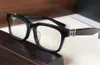 Mode män optiska glasögon 8054 Klassisk fyrkantig platta ram med läderlåda retro enkel stil design HD Clear lins toppkvalitet