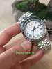 Topselling Unisex watch Ladies Wristwatches 116234 116334 31mm 36mm Roman Stainless 316L Roman White Dial Asia 2813 Movement Automatic Mechanical Women's Watches