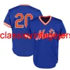 Men Women Youth #20 Pete Alonso Genuine Series Stitched Jersey Embroidery Custom Any Name Number XS-5XL 6XL