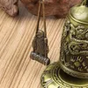 2020 New Metal Bell Carved Dragon Buddhist Clock Good Luck Feng Shui Ornament Home Decoration Figurines China Bell Decor C0220