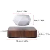 Levitating Air Bonsai Pot Rotation Flower Pot Planters Magnetic Suspension Floating Pot Potted Plant Home Without plants 210922