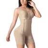 BodySuit BodyShaper para mulheres com zíper lateral ajustável suporte de mama de barriga shaperwear