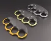 Morsetto esterno Antiscivolo Dito in metallo Tigre Sicurezza Difesa Quattro dita Knuckle Attrezzatura di autodifesa Bracciale Strumento braccialetto EDC HW3106892