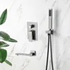 tub spout with hand shower