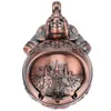 ing tillbehör Zinc Alloy Windproof Ashtray Innovativ Elephant Styling Präglade ornament för Home El Office Använd 210724