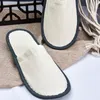 2021 Hotel Disposable Slippers Shoe Clean Hygienic Mens Womens Family Size 35-45 Wholesale Grey White Pink Green Comfortable Freeshipping