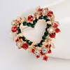 Lovely Christmas Jewelry Pins Christmas-Brooches Corsage Christmas-Boots Hat Tree Collar Snowman Heart Gifts Sleigh Bell Christmas-Decorations Adornments