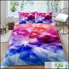 Bedding Sets Supplies Home Textiles & Garden 3D Set Queen Size Duvet Er Boys Girls Colourf Design Comforter Ers King Fl Double Single Beds G