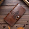 Wallets 2021 Classic Vintage Man Hasp Cowboy Bailini Brand Long Leather Wallet Clutch With Coin Purse Pocket Bags