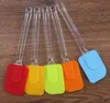 Raspador Cozinha Silicone Creme Manteiga Bolo Espátula Batter Escova Manteiga Misturador Bolo Escovas De Baking Tool Kitchenware Free