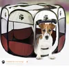 Octagonal Cage Pet Tent Portable Collapsible Dog House Cat Game Fence Simple Outdoor 210924