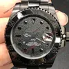 Relógio mecânico automático de alta qualidade 41 mm 2813 relógios de pulso de aço inoxidável montre de luxe relógios masculinos à prova d'água com aro de cerâmica