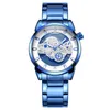 Sichu1-2021BESTWIN new men's watch personality luminous hollow non-mechanical quartz movement color more choices