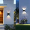 Lâmpada de parede LED à prova d 'água ip65 alpendre luzes de jardim SCONCE varanda terraço decoração iluminação luz