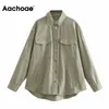 Aacoee mulheres cor sólida jaqueta superdimensed casacos batwing luva girar colar roupa outerwear feminino moda outono