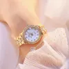 Polshorloges BS 1338 Diamond Women Fashion Chain Watch Clock 2021 Rhinestone Elegant Ladies Watches