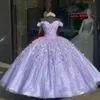 vestidos de fiesta quinceañera lavanda