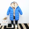 Winter New Children's Down Jacket Mid-Length Fashion Boys Girls Down Snow Jacket Baby Cat Dotch White Duck Down Clothes TZ776 H0909
