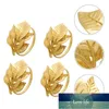 4pcs Novel Alloy Napkin Rings Buckles For Dinner Party Wedding Home (Golden) Factory price expert design Quality Latest Style Original Status