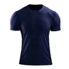 Designer casual fitness indossare magliette a maniche corte uomini le allenamento sportivo mon