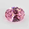 Size 2x3~18x25mm Oval Shape Cut 5A Pink Loose CZSynthetic Gems Cubic Zirconia Stones For Jewelry Whole Free