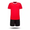 13 conjuntos de camisetas en blanco del equipo de moda 11, personalizado, entrenamiento de fútbol usa manga corta para correr con pantalones cortos 0226