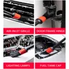 5PCs Car Detailing Cleaning Auto Care Borste Tvätttillbehör för Wheel Gap Rims Dashboard Air Vent Trim Rena verktyg