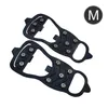 Cordons Élingues Et Sangle Crampons Antidérapants À 8 Dents Pour La Marche Sur La Neige Sur Les Routes Glacées Prévention Des Chutes De Surface Glacée Randonnée Simple Huntin3936639