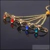 Infinite Power Glove Gauntlet Bracelets 5 Infinity Bangles Gems Stone Ring For Women Men Cosplay Jewelry Finger Chain Fans Gift Drop livrer