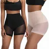 Femmes Taille Haute Minceur Culotte Butt Lifter Shapewear Taille Cincher Ventre Plat Sexy Hanche Contrôle Corps Shaper Sous-Vêtements dropship 211116