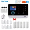 GauTone PG103 Sistema de seguridad antirrobo para el hogar 433MHz WiFi GSM Alarma Inalámbrica Tuya Smart House App Control