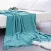 geometric throw blanket