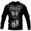 Herrtröjor tröjor premium kristen Jesus unisex 3d tryck mode grafisk hoodie streetwear casual zip hooded pullover överdimensionerade s