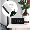 Autres horloges Accessoires Vibration Haut-parleur Table Réveil Lit Shaker Sourd USB Chargeur Grand Écran LED Dimmable