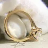 Gorgeous 1 Carat DF Color Lab Cultivated Oval moissanite Diamond Solitaire Engagement Ring 14K 585 Rose Gold