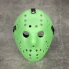 Retro Jason Mask Horror Divertenti Maschere a pieno facciale Bronzo Halloween Costume Cosplay MasqueradeMasks Hockey Party Festival di Pasqua Suppli3495849